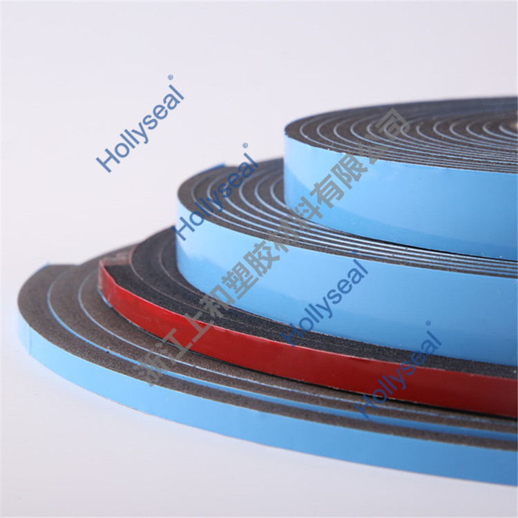 Hollyseal?雙面帶膠PVC泡棉膠帶 厚度1mm~25mm，密度110kg/m3~500kg/ m3