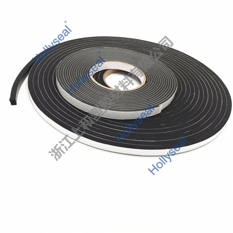 Hollyseal? 閉孔防水管道密封PVC泡棉膠帶 厚度1mm~25mm，密度110kg/m3~500kg/ m3