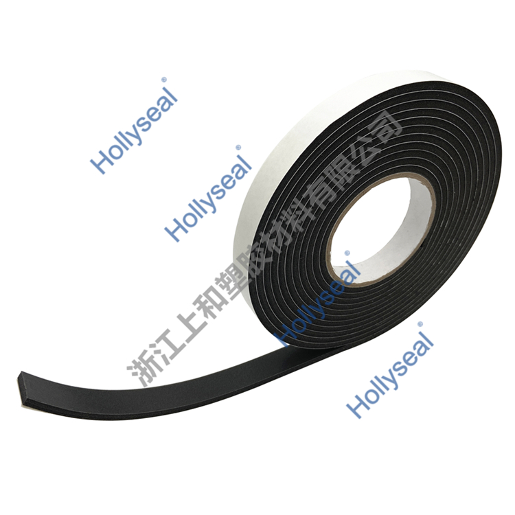 Hollyseal?PVC單面自粘泡棉膠帶 厚度1mm~25mm，密度110kg/m3~500kg/ m3