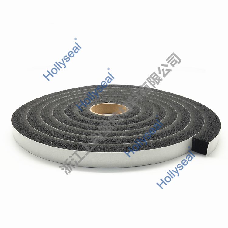 Hollyseal?閉孔低密度浴缸密封PVC泡棉膠帶 厚度1mm~25mm，密度110kg/m3~500kg/ m3
