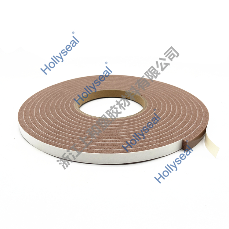 Hollyseal?閉孔PVC自粘泡棉膠帶 厚度1mm~25mm，密度110kg/m3~500kg/ m3